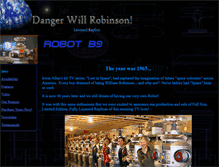 Tablet Screenshot of lostinspacerobot.com